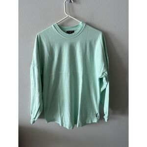 Spirit Jersey Unisex Whistler Canada Size  XS Mint Green Cotton Heavyweight